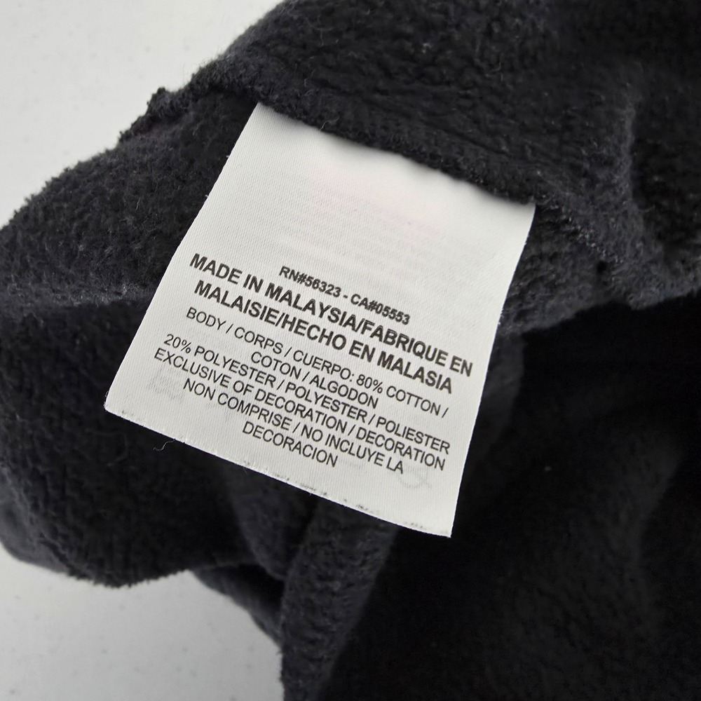 Nike Sweatpants Mens XXL Black Fleece Lined Pockets Swoosh Logo 823513-010‎ - Picture 11 of 13